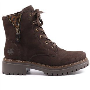 Фотографія 1 Жіночі осінні черевики RIEKER 72617-25 brown