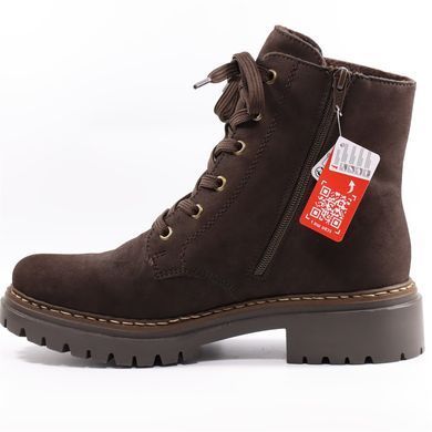 Фотографія 3 Жіночі осінні черевики RIEKER 72617-25 brown