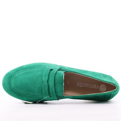 Фотография 5 женские туфли лоферы REMONTE (Rieker) D0K02-52 green