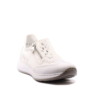 Фотографія 2 кросівки жіночі RIEKER N5575-80 white