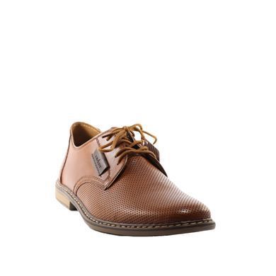 Фотографія 2 Чоловічі літні туфлі з перфорацією RIEKER 13439-26 brown