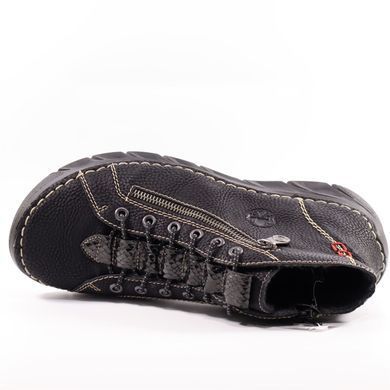Фотографія 6 Жіночі осінні черевики RIEKER 55048-00 black