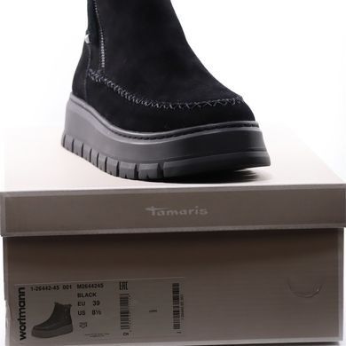 Фотографія 7 Жіночі зимові черевики TAMARIS 1-26442-45 001 black