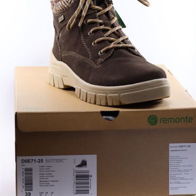 Фотографія 9 Жіночі зимові черевики REMONTE (by Rieker) D0E71-25 brown