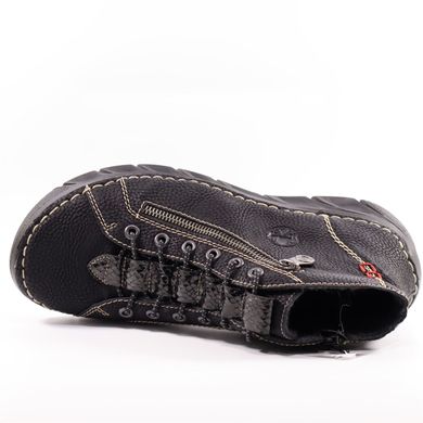 Фотография 6 женские осенние ботинки RIEKER 55048-00 black