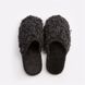 унисекс тапочки Family story кучерики закриті ( чорні ) фото 4 mini