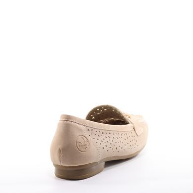 Фотографія 4 Жіночі мокасини RIEKER 40068-61 beige