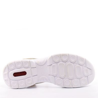 Фотография 6 Женские босоножки на платформе RIEKER 66654-80 white