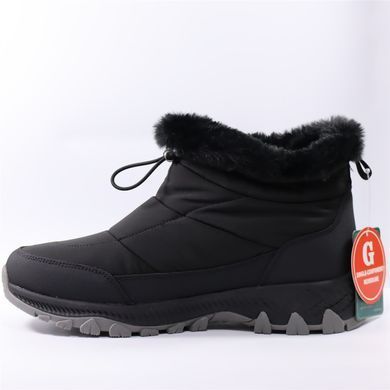 Фотография 4 Зимние мужские ботинки GRUNBERG 128153/10-01W black