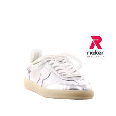 Фотографія 2 Жіночі кеди RIEKER W2200-90 silver
