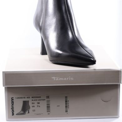 Фотография 7 Женские осенние ботинки TAMARIS 1-25358-45 003 black