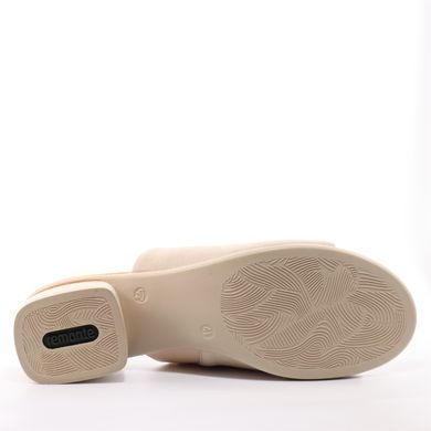 Фотографія 6 Жіночі сабо на підборах REMONTE (by Rieker) R8752-60 beige