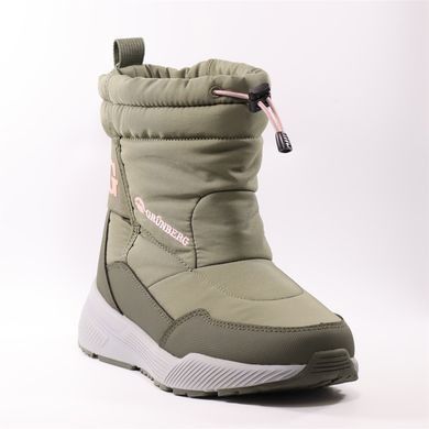 Фотография 2 Зимние женские полусапоги GRUNBERG 148547/09-05 khaki