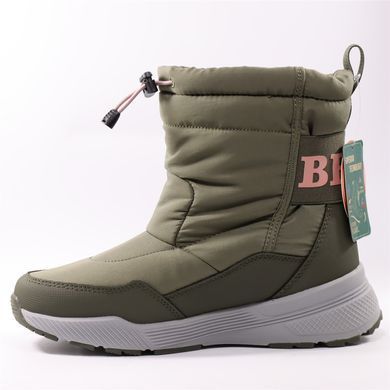 Фотография 4 Зимние женские полусапоги GRUNBERG 148547/09-05 khaki