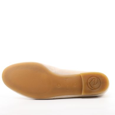 Фотография 6 женские туфли лоферы REMONTE (Rieker) D0K02-61 beige