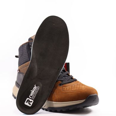 Фотография 3 осенние мужские ботинки RIEKER U0161-22 brown