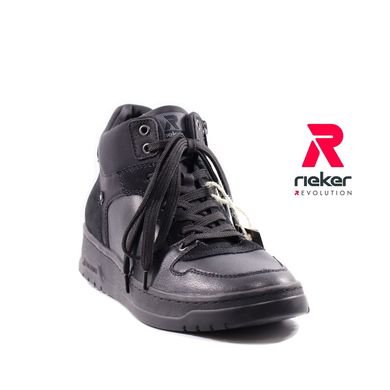 Фотография 2 зимние мужские ботинки RIEKER U0460-00 black