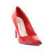 женские туфли на высоком каблуке шпильке BRAVO MODA 1332 red lakier фото 2 mini