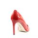 женские туфли на высоком каблуке шпильке BRAVO MODA 1332 red lakier фото 4 mini
