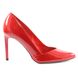 женские туфли на высоком каблуке шпильке BRAVO MODA 1332 red lakier фото 1 mini
