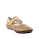 жіночі літні туфлі з перфорацією RIEKER 44875-60 beige фото 2 mini