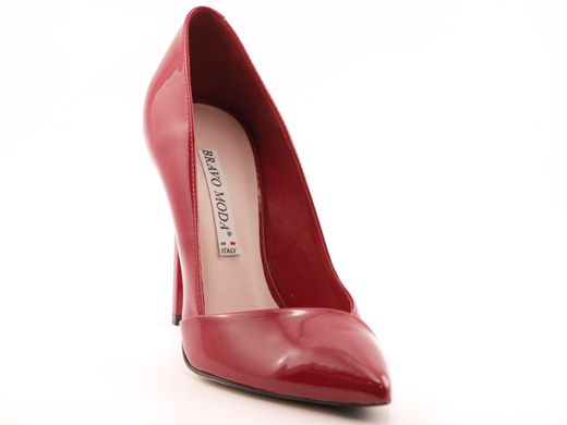 Фотографія 2 туфлі BRAVO MODA 1305 red lakier