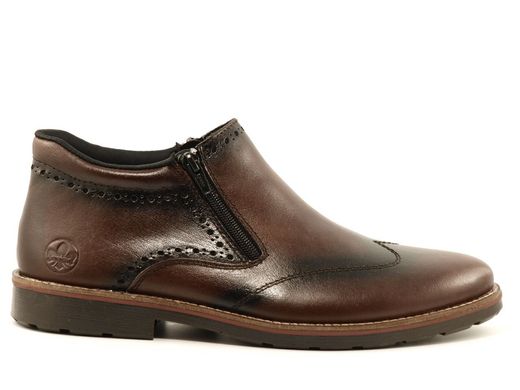 Фотография 1 зимние мужские ботинки RIEKER 15390-25 brown