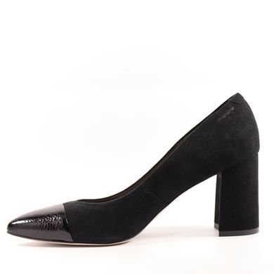 Фотография 3 Женские туфли на высоком каблуке BRAVO MODA 1873 black zamsz