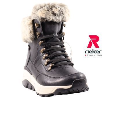 Фотография 2 Женские зимние ботинки RIEKER W0063-00 black