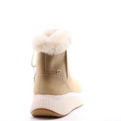 Фотография 5 Женские осенние ботинки RIEKER W1772-62 beige