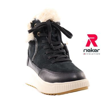 Фотография 2 Женские зимние ботинки RIEKER W1773-00 black