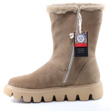 Фотография 4 Зимние женские полусапоги RIEKER W2072-64 beige