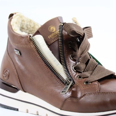 Фотография 4 женские зимние ботинки REMONTE (Rieker) R6770-23 brown