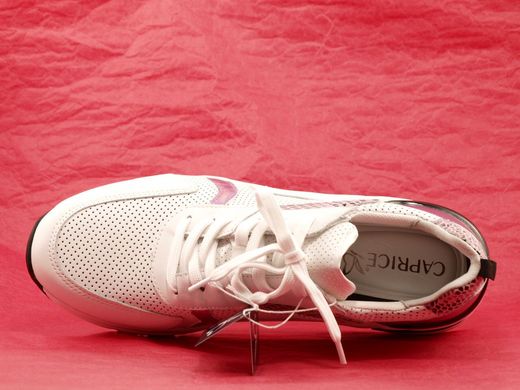Фотографія 6 кросівки CAPRICE 9-23722-26 112 white/pink com