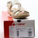 Женские босоножки на низком ходу RIEKER 61854-62 beige фото 6 mini