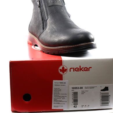Фотография 8 Зимние мужские ботинки RIEKER 10553-00 black