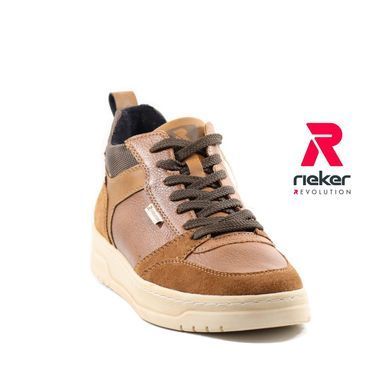 Фотография 2 Осенние мужские ботинки RIEKER U0462-24 brown