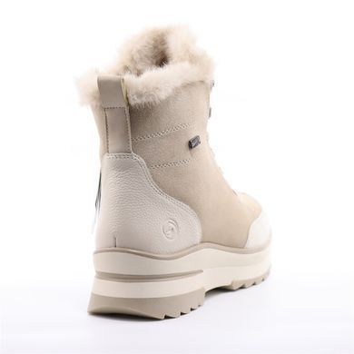 Фотографія 5 Жіночі зимові черевики REMONTE (by Rieker) D2B76-62 beige