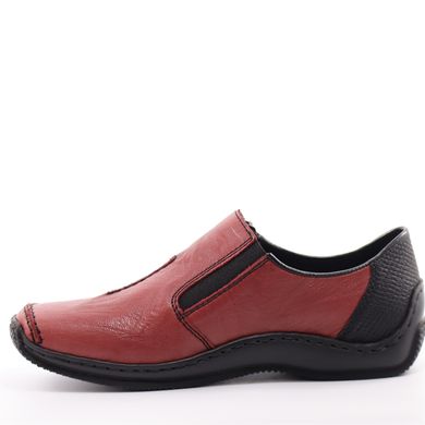 Фотографія 4 туфлі жіночі RIEKER L1780-35 red