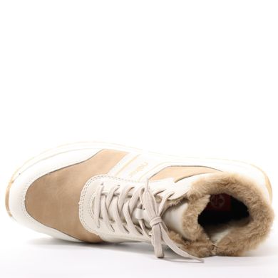 Фотография 6 женские зимние ботинки RIEKER N4003-20 beige