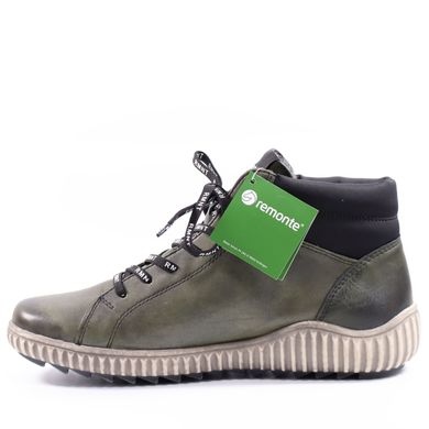 Фотография 5 женские осенние ботинки REMONTE (Rieker) R8272-54 green