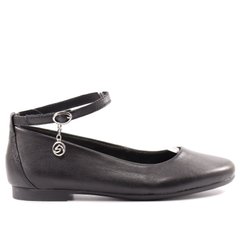 Фотография 1 женские туфли без каблука REMONTE (Rieker) D0K03-00 black