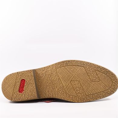 Фотография 6 Мужские летние туфли с перфорацией RIEKER 13459-25 brown