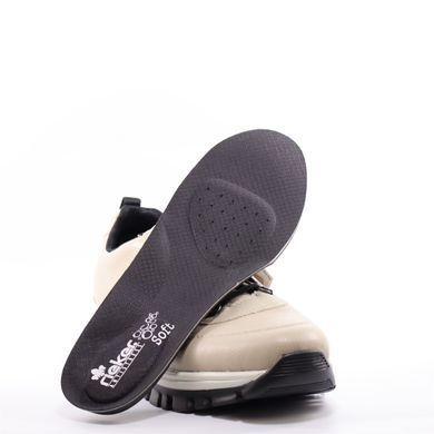 Фотография 3 Кроссовки женские RIEKER M9804-60 beige