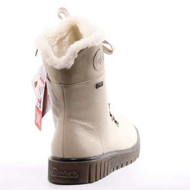 Фотографія 5 Жіночі зимові черевики RIEKER Y3424-60 beige
