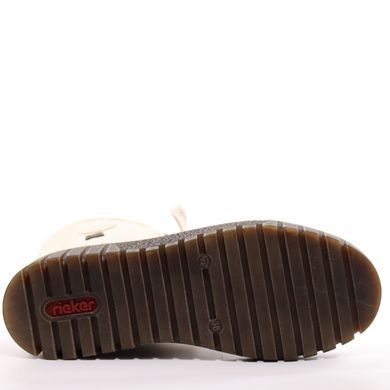Фотографія 7 Жіночі зимові черевики RIEKER Y3424-60 beige