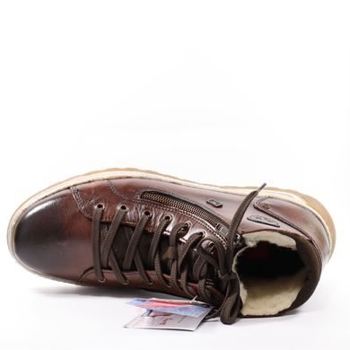 Фотография 6 зимние мужские ботинки RIEKER 37021-25 brown