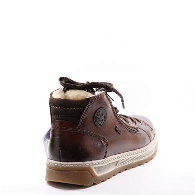 Фотография 5 зимние мужские ботинки RIEKER 37021-25 brown