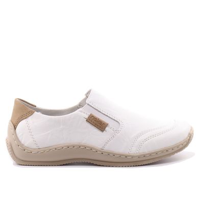 Фотография 1 туфли женские RIEKER L1755-80 white