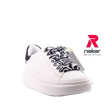 Фотография 2 кроссовки женские RIEKER W1201-80 white